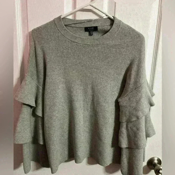 Kaari Blue Sweaters - KAARI blue sweater